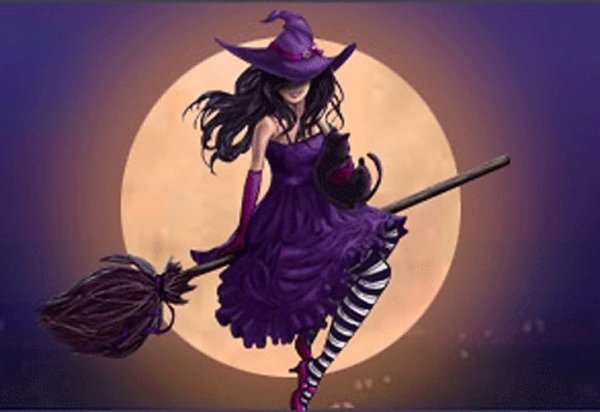 Ведьмочки на метле