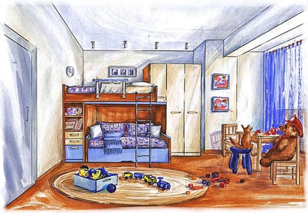 Квартира рисунок