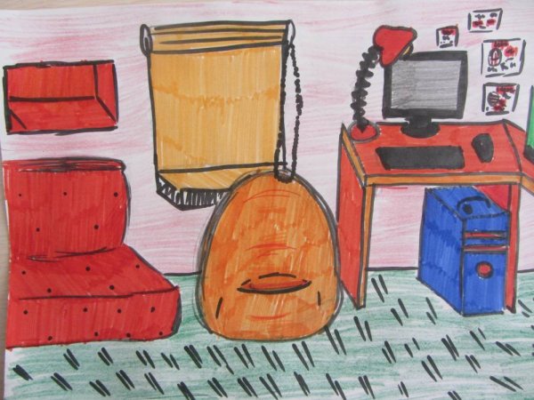 Рисование мебель