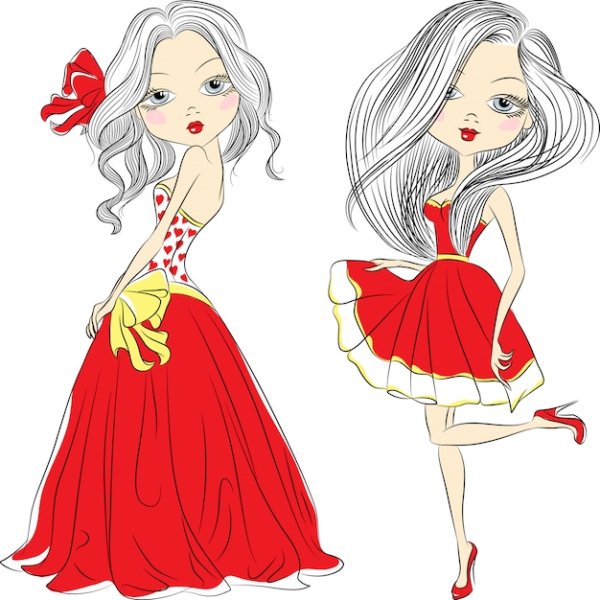 Девочка в нарядном платье рисование старшая группа