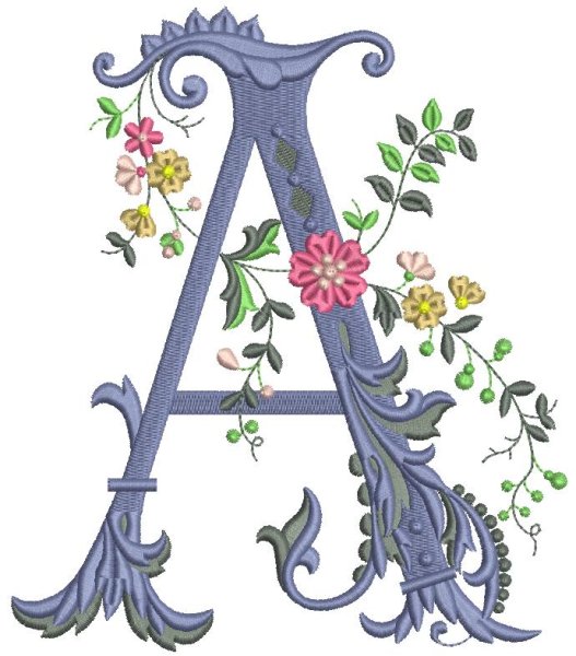 Узорные буквы