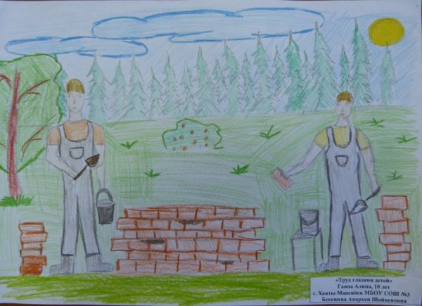 Пекарь раскраска