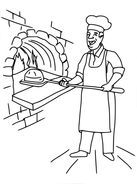 Каменщик раскраска для детей