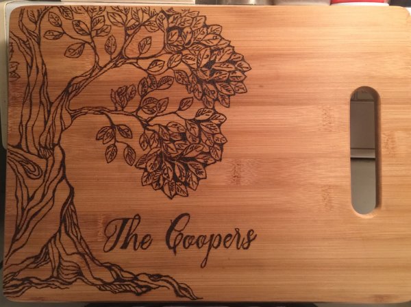 Выжигание на доске