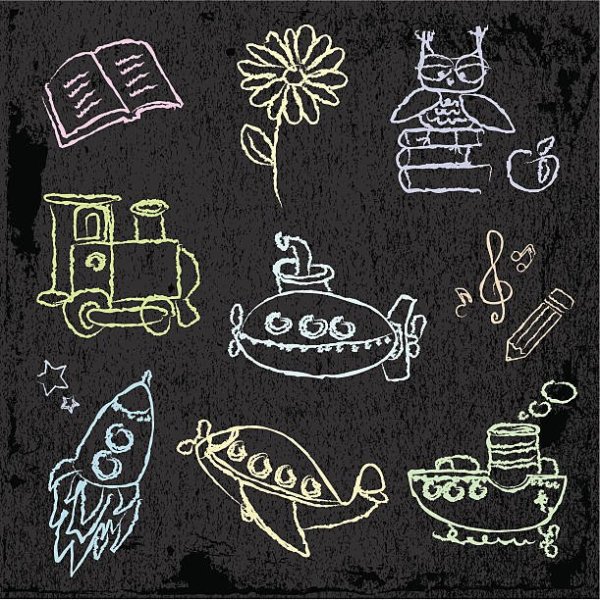 Доска для рисования мелом