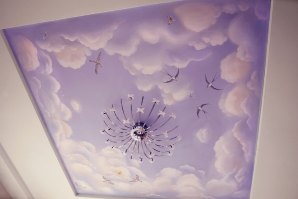 Разрисованный потолок