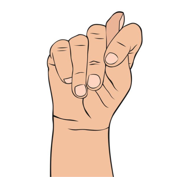 Фига мультяшная