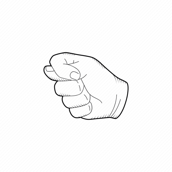 Фига мультяшная