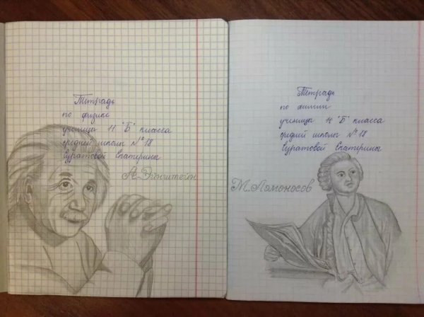 Оформление тетради