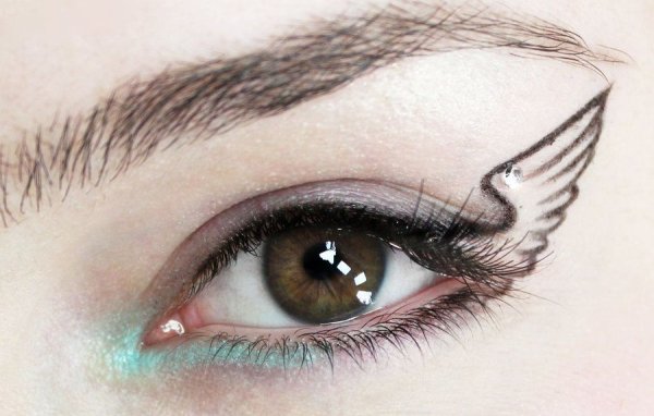 Рисунок лица оригинальный