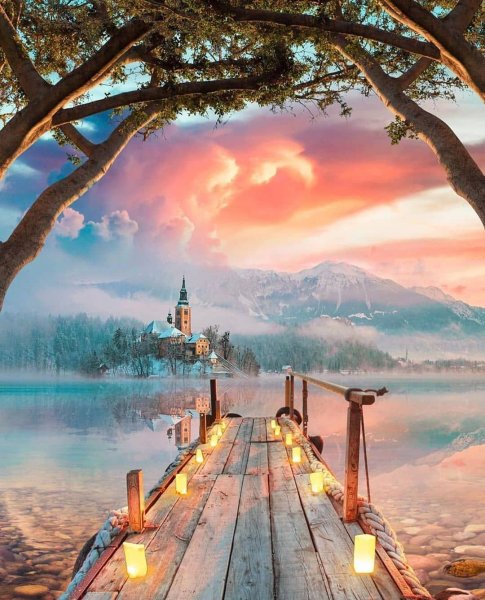 Мраморные пещеры Патагонии Чили