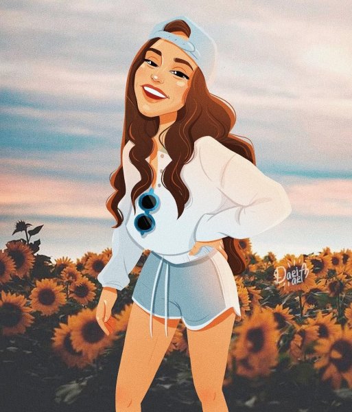 Красивые девушки из мультфильмов