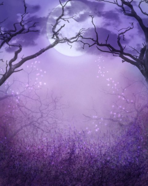 Фиолетовые рисунки