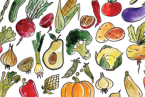 Графические овощи