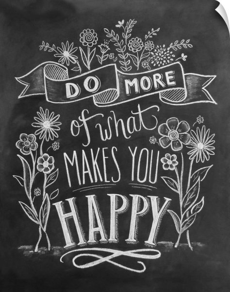 Надписи на грифельной доске