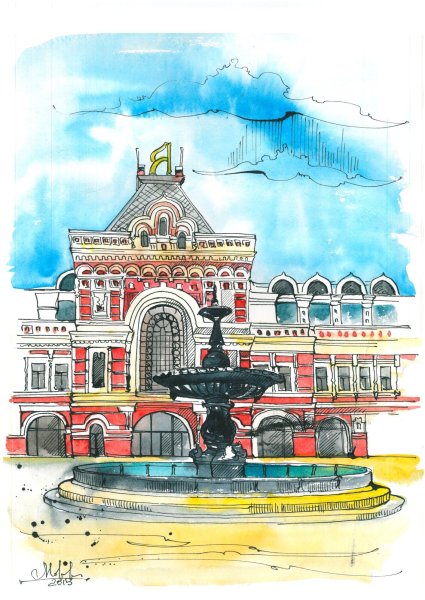 Нижегородская ярмарка Нижний Новгород