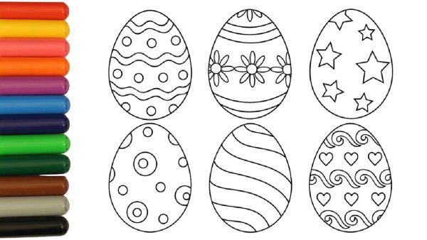 Раскраска Пасха