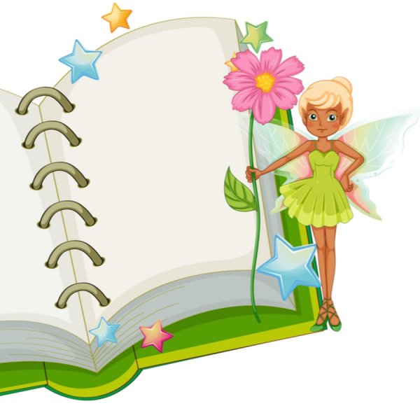 Раскрытая книга для детей