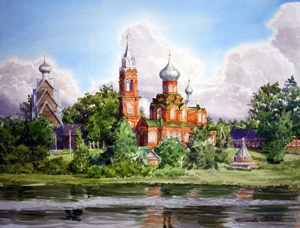 Мария Вишняк художник монастырь