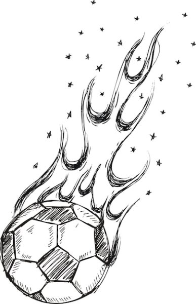 Футбольные эскизы