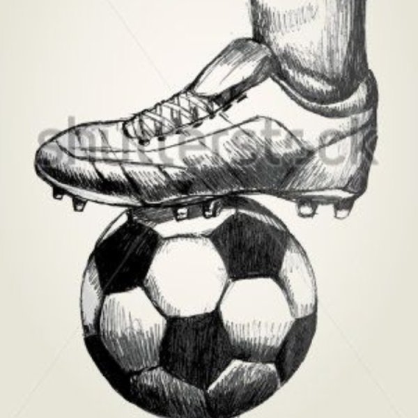 Натюрморт на футбольную тему