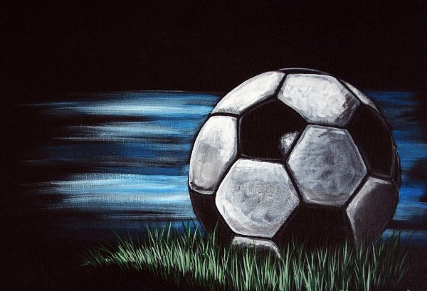 Натюрморт футбол