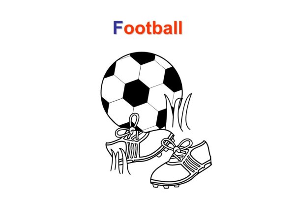 Картина футболист