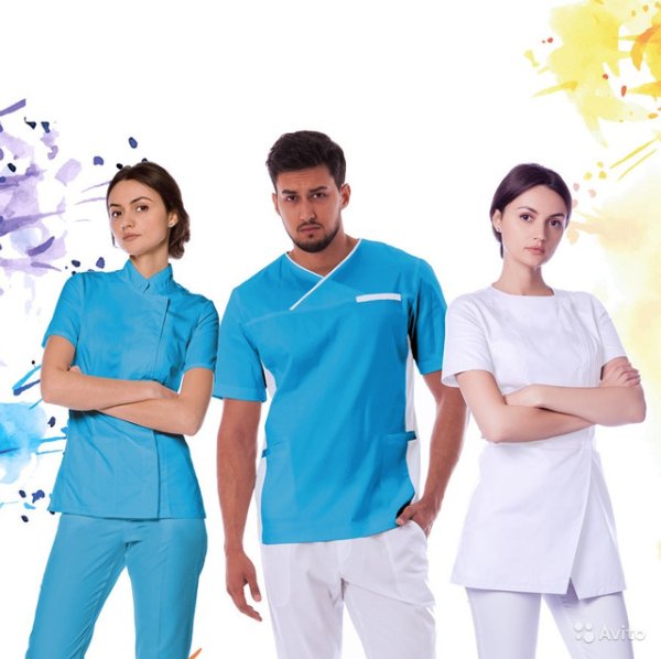 Медицинская одежда реклама