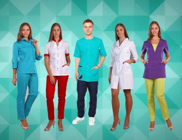 Медицинская одежда реклама