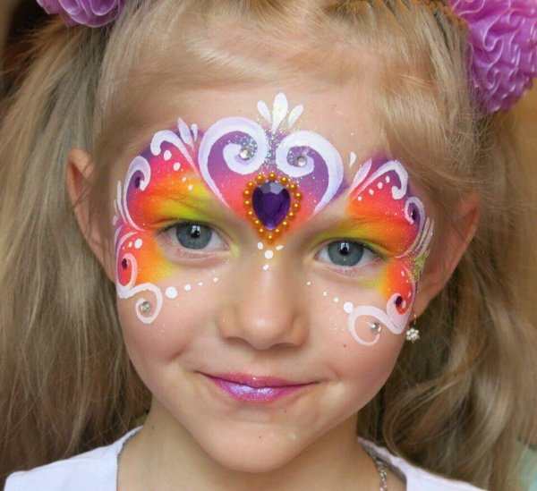 Аквагрим бабочка