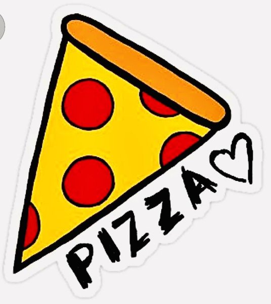 Пицца стикер