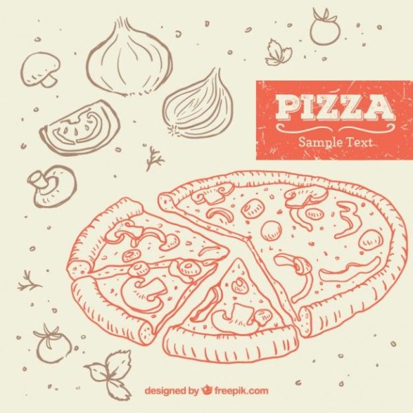 Графика для пиццерии