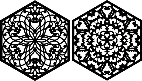 Векторные узоры для лазерной резки