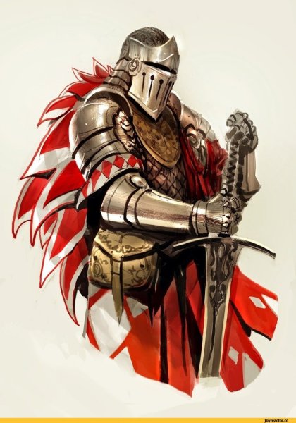 Картины карандашом рыцарей