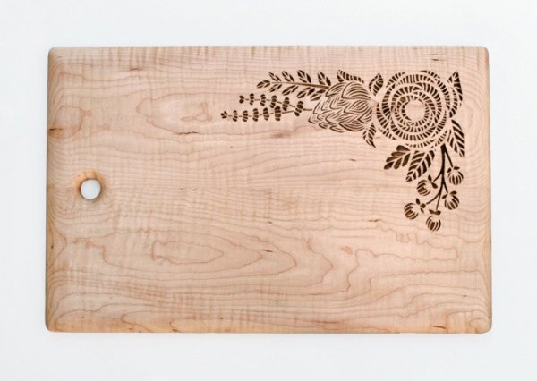 Доска разделочная с Выжиганием