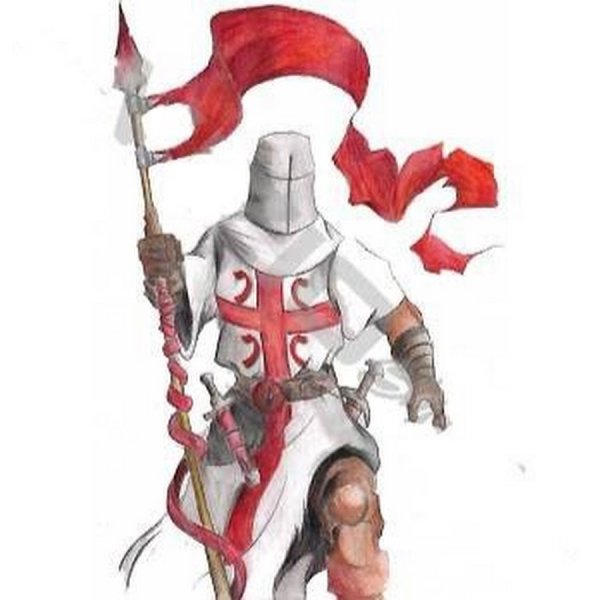 Рыцарь простым карандашом