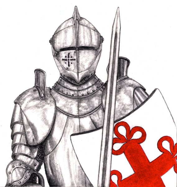 Рыцарь карандашом