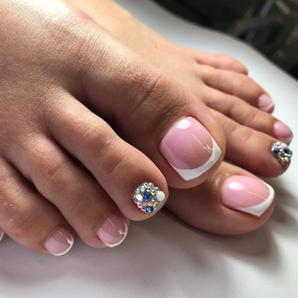 Френч на ногах