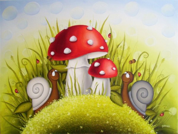 Грибы для детского сада