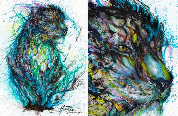 Необычные рисунки карандашом