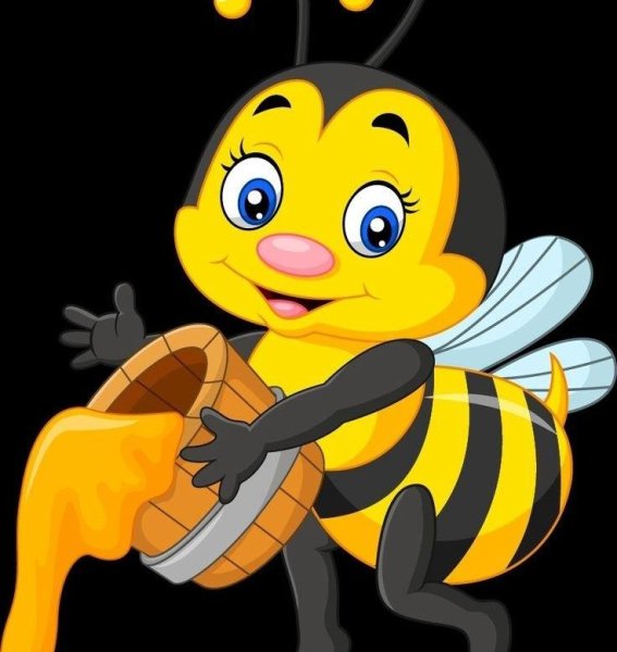 Пчелы мультяшные