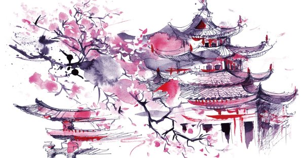 Японский стиль рисования