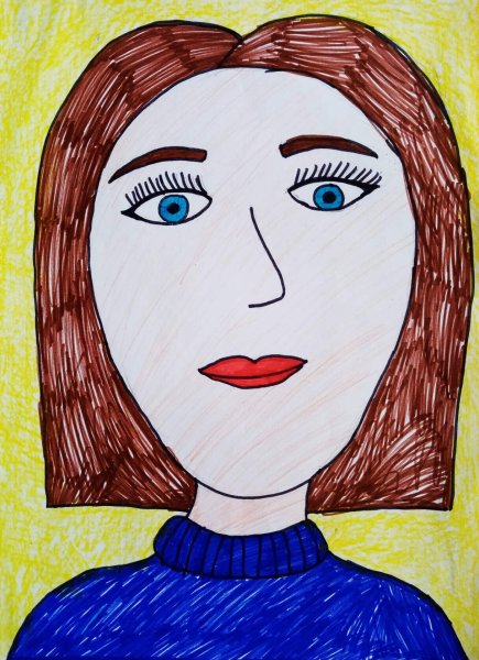 Рисунок ко Дню матери