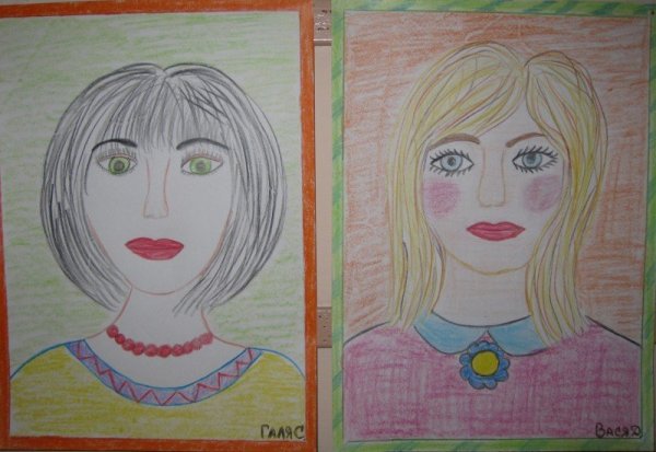 Рисунок маме на день рождения легкий