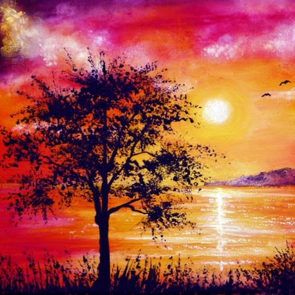 Пейзажи в стиле арт