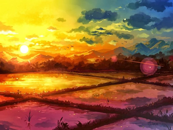 Аниме закат