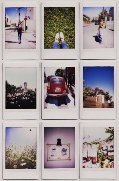 Полароидные карточки