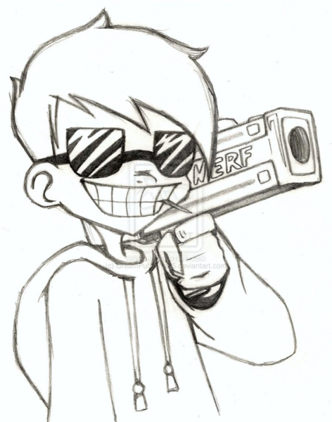 Лёгкие рисунки для пацанов