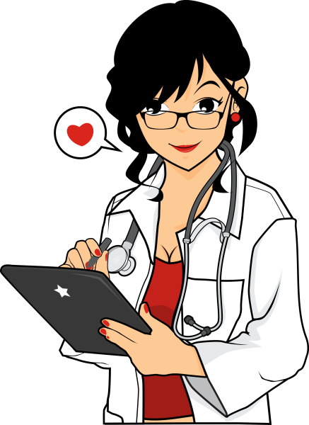 Нарисовать медсестру