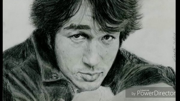 Цой цветной портрет